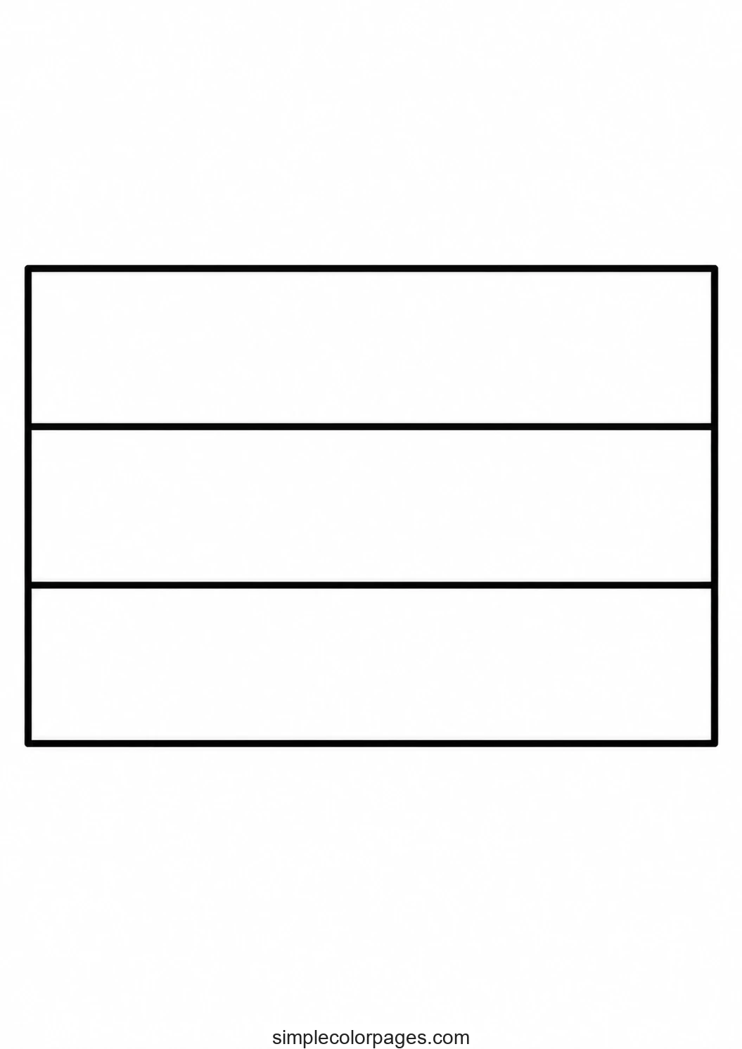 Preview of Austria Flag Coloring Page