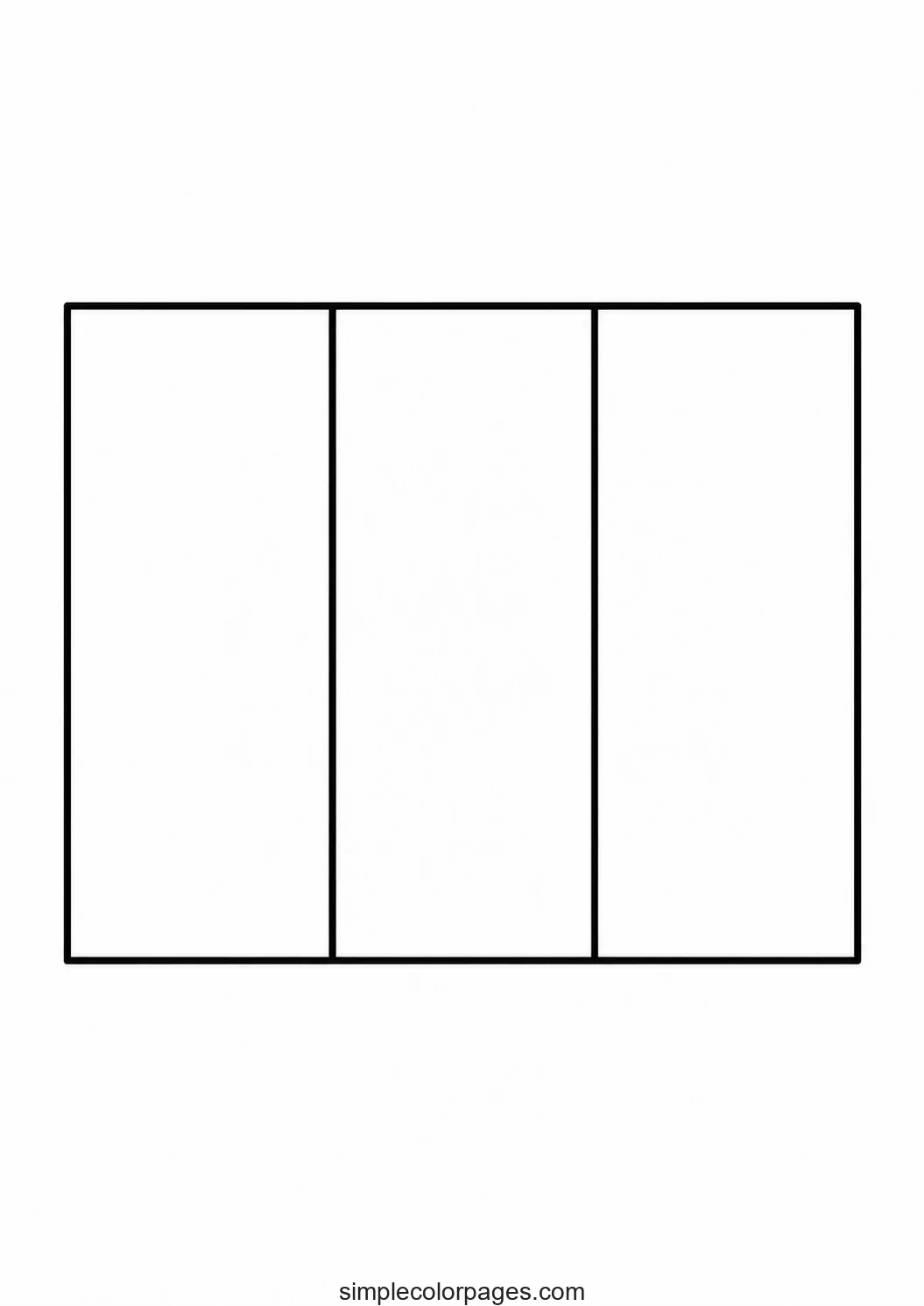 Preview of Belgium Flag Coloring Page