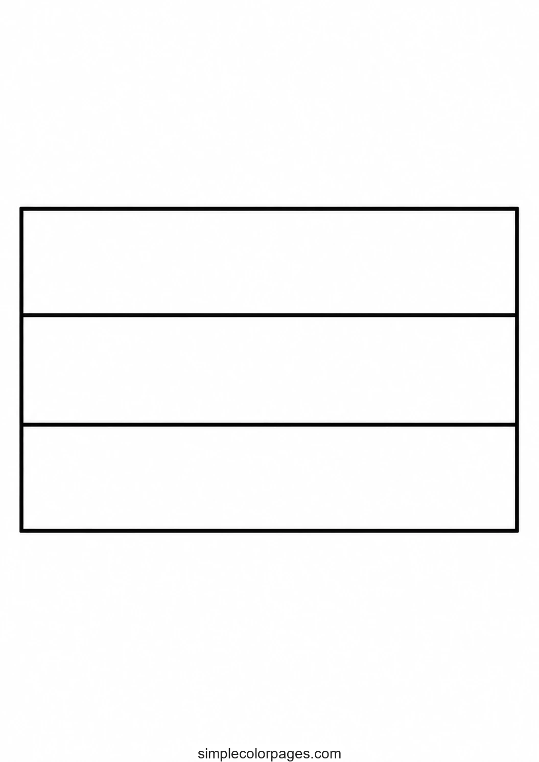 Preview of Estonia Flag Coloring Page