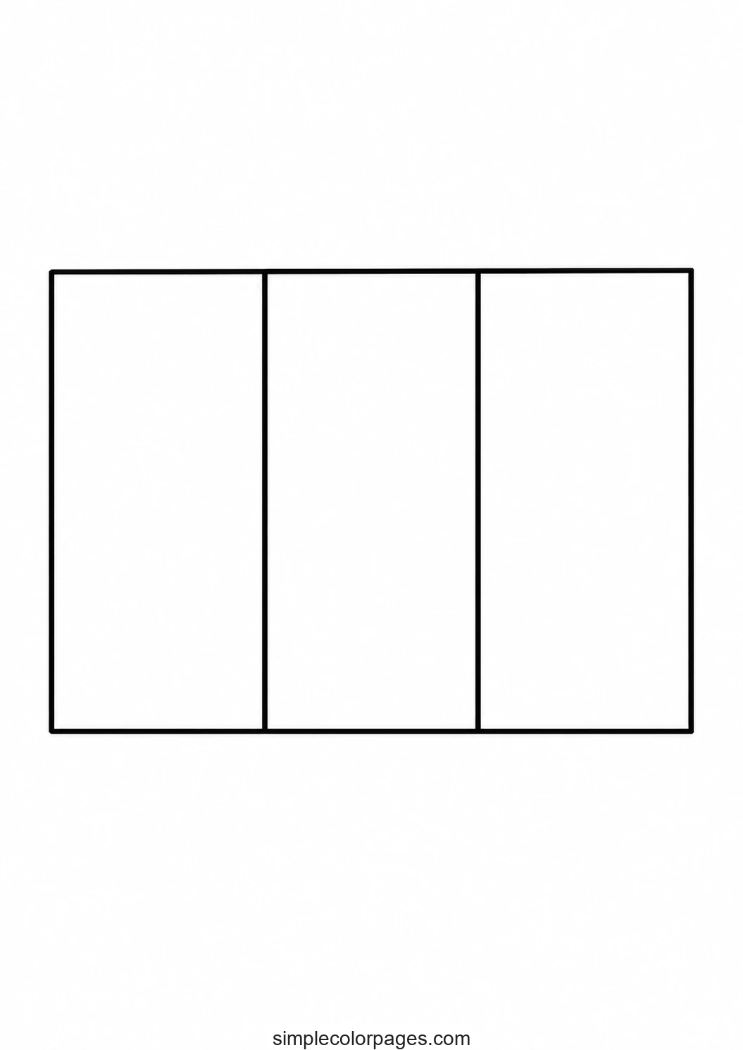 Preview of Ivory Coast Flag Coloring Page