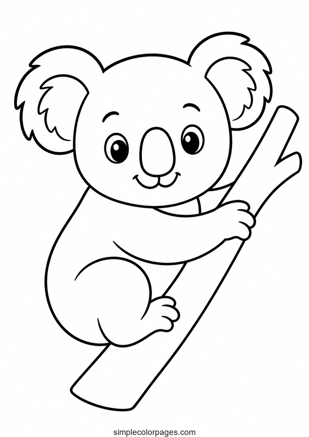 Preview of Koala Coloring Pages