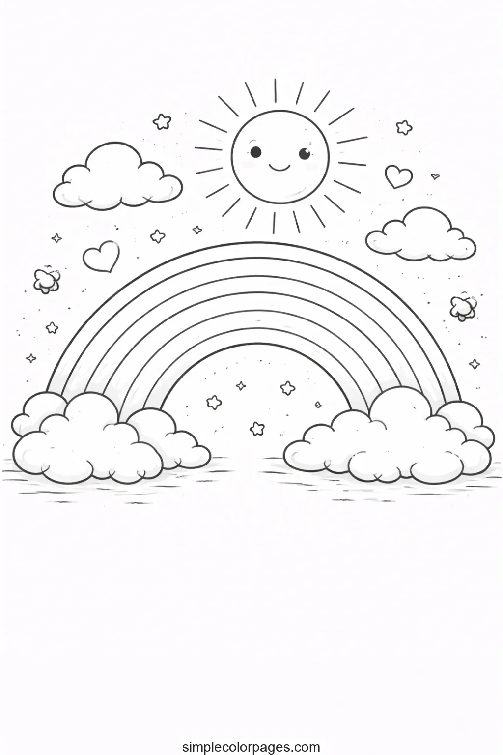 Preview of Nature Coloring Pages