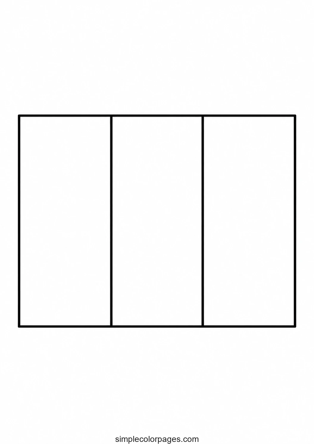 Preview of Nigeria Flag Coloring Page