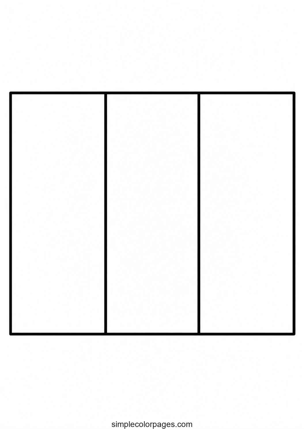 Preview of Peru Flag Coloring Page