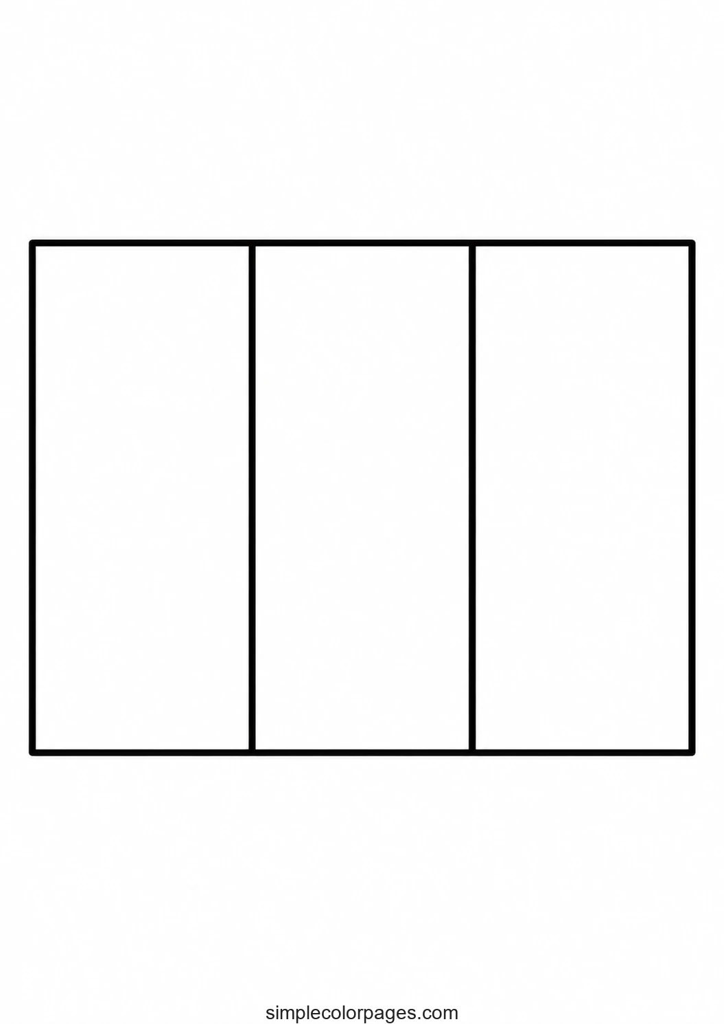 Preview of Romania Flag Coloring Page