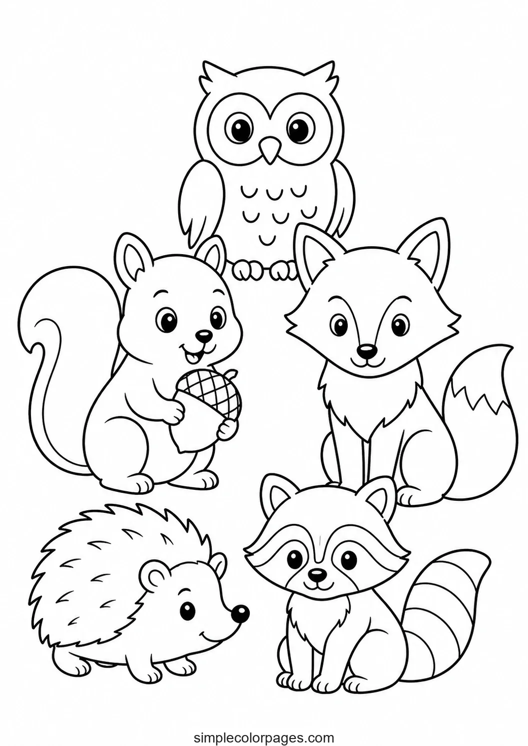 Preview of Animal Coloring Pages